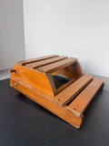 Wooden Vintage Convertible Child’s Chair & Step Stool
