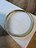 10K Gold Fill Etched Baby Bracelet