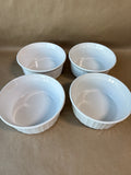 Set Of 4 Corningware Round Dish