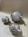 Set Of 3 Resin Acorns