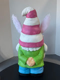 Happy Easter Large Plaster Gnome