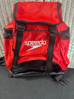 Red Speedo Teamster Backpack