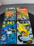 (L) Lot of 8 Marvel The Alien Legion Vintage Comics