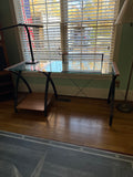 Glass Top Desk