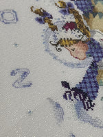 Cross Stitch Snow Angel - B