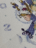 Cross Stitch Snow Angel - B