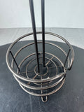 Bronzed Metal Toilet Paper Roll Holder