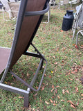 A-Bronze Tone Lounge Chair
