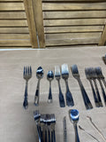 Assorted Flatware Set - 46 Pieces