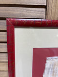 Egyptian Papyrus / Red Frame