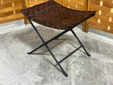 William Sheppe Style Leather Stool, 2 Available, PRICED INDIVIDUALLY, $195 Each
