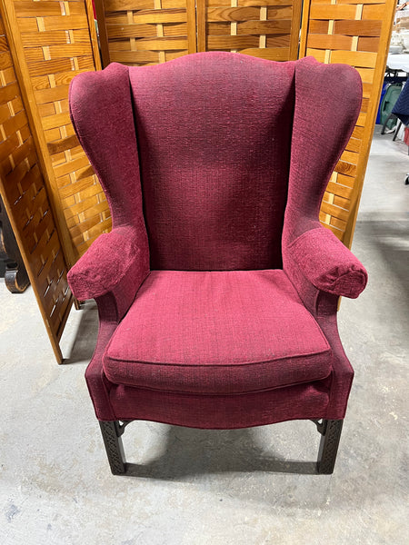 Sherrill Wing Chair AS-IS, needs recovering