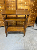 Antique Three Tier Dictionary/Book Stand on Casters