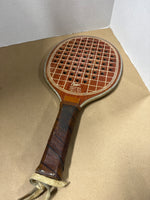 Pair Of Vintage Wooden Tennis Raquets