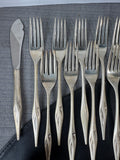 48-Piece Wallace Dawn Mist Sterling Silver Flatware Set