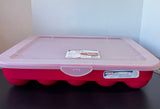 Sterilite Plastic 20-Ball Ornament Storage Case