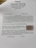14K & Round Brilliant Cut Diamond Men’s Ring - SIZE 10