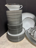 90-Piece Noritake Japan 6340 Silvester China Set