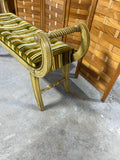 Hollywood Regency Style Bench
