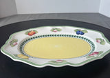 14” Oval Serving Platter in Villeroy & Boch French Garden