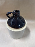Stoneware Two Toned Whiskey Jug