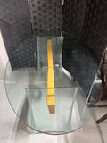 Oval Glass Dining Table/NO CHAIRS ***HEAVY ITEM***READ DETAILS ON PICK UP POLICY***