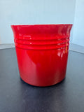 Le Creuset Large Stoneware Utensil Crock in Cerise Red