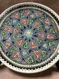 (B) Hand Painted Decorative Plate