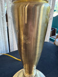 Pair of Lightweight Brass Table Lamps (WORKS)