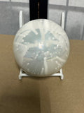 White Glass Ornament, 10 Available, PRICED INDIVIDUALLY