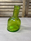 Green Slanted Half Bottle
