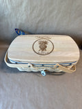 Williamsburg 2007 Basket Fest Longaberger Basket With Charms - Signed