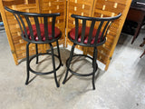 Swivel Bar Stools, 24"; Set of 2