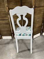 White Painted Dining Chair