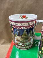 Twelve Days Of Christmas Holiday Coffee Mugs — 4 Mugs