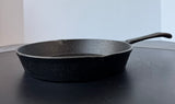 Unbranded Cast Iron Skillet with Pour Spouts