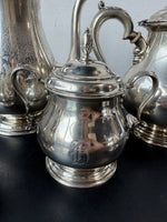 International Sterling 5-Piece Hadley Sterling Silver Tea Set