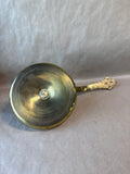 Brass Maitland Smith Candle Stick Holder With Long Handle