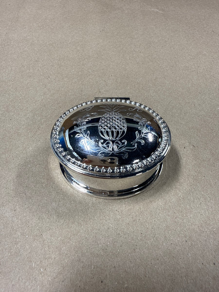 Small Silver Pineapple Trinket Dish