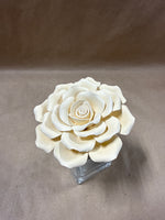 Casablanca Aroma Porcelain Diffuser White Rose Zodax