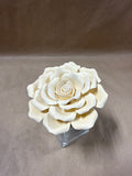 Casablanca Aroma Porcelain Diffuser White Rose Zodax