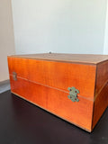 Cambosco Scientific Company Vintage Wooden Latch Box