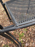 Pair of Sturdy Metal Outdoor Chairs