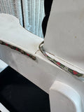 White Wooden Vintage Rocking Horse