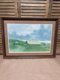 Farm Scape Print by Ward Nichols; Signed & Numbered (117/750) See Description