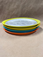Set Of 4 Colored Steak Serving Trays