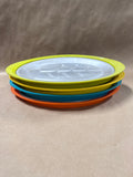 Set Of 4 Colored Steak Serving Trays