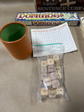 Dominoes And Sentence Cube Game Lot