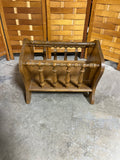 Sturdy Wooden Magazine Rack