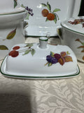 4-Piece Royal Worcester England Evesham Vale Serving Set